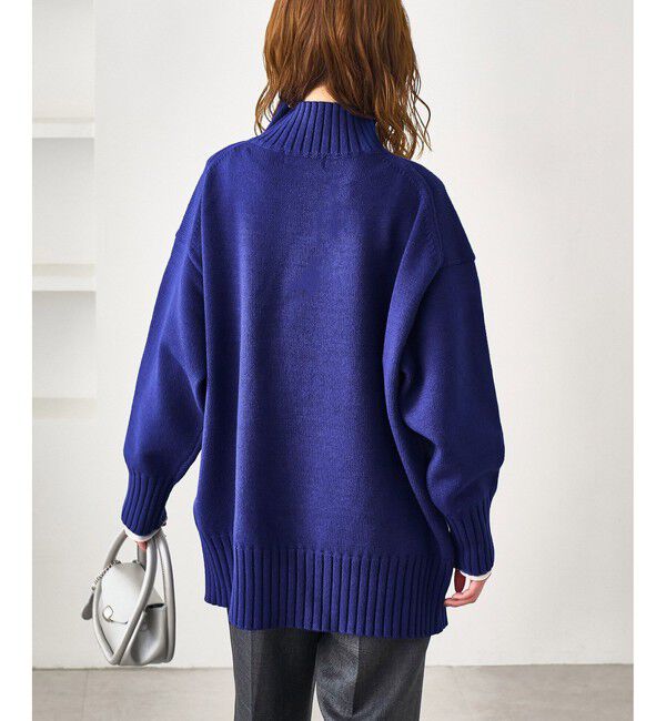 Rope&rsquo;Picnic「【WEB限定】サイドスリットニットプルオーバー/イージーケア」|ニット・セーター|