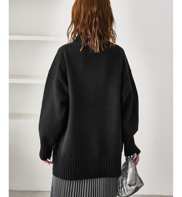 Rope&rsquo;Picnic「【WEB限定】サイドスリットニットプルオーバー/イージーケア」|ニット・セーター|