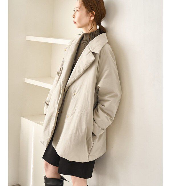 Rope&rsquo;Picnic「2WAY中綿テーラードコート」|ダウン|