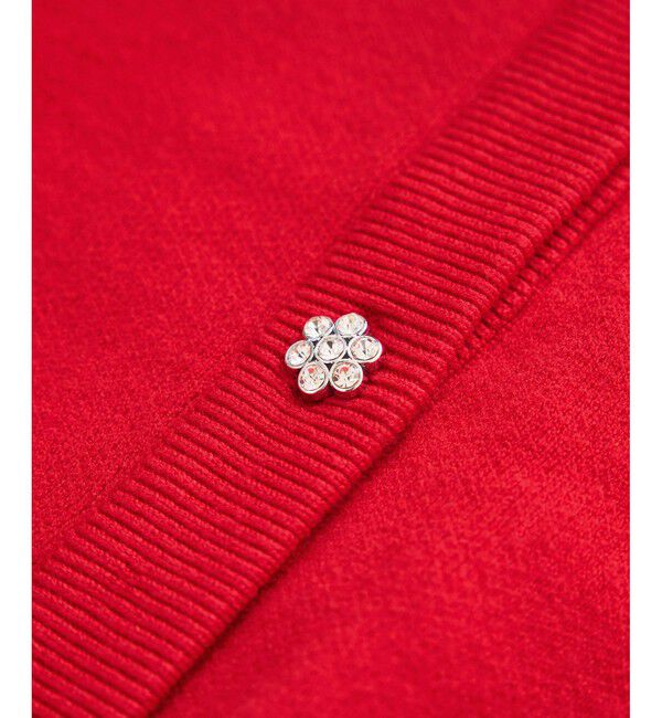 Rope&rsquo;Picnic「ビジューニットカーディガン」|カーディガン|