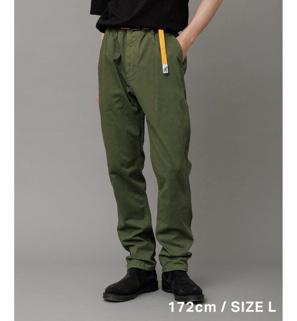 ADAM ET ROPE'「《別注》【GRAMICCI / グラミチ】NN PANTS / GARMENT DYE TIGHT FIT」|チノ|