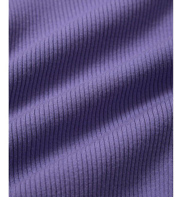 ADAM ET ROPE'「【WEB限定】・【サステナブル】エコベロRIBタートル」|ニット・セーター|