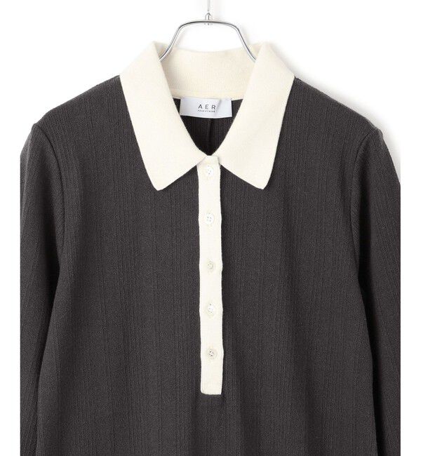 ADAM ET ROPE'「【WEB限定】・【定番人気】ポロシャツワンピース」|ワンピース|