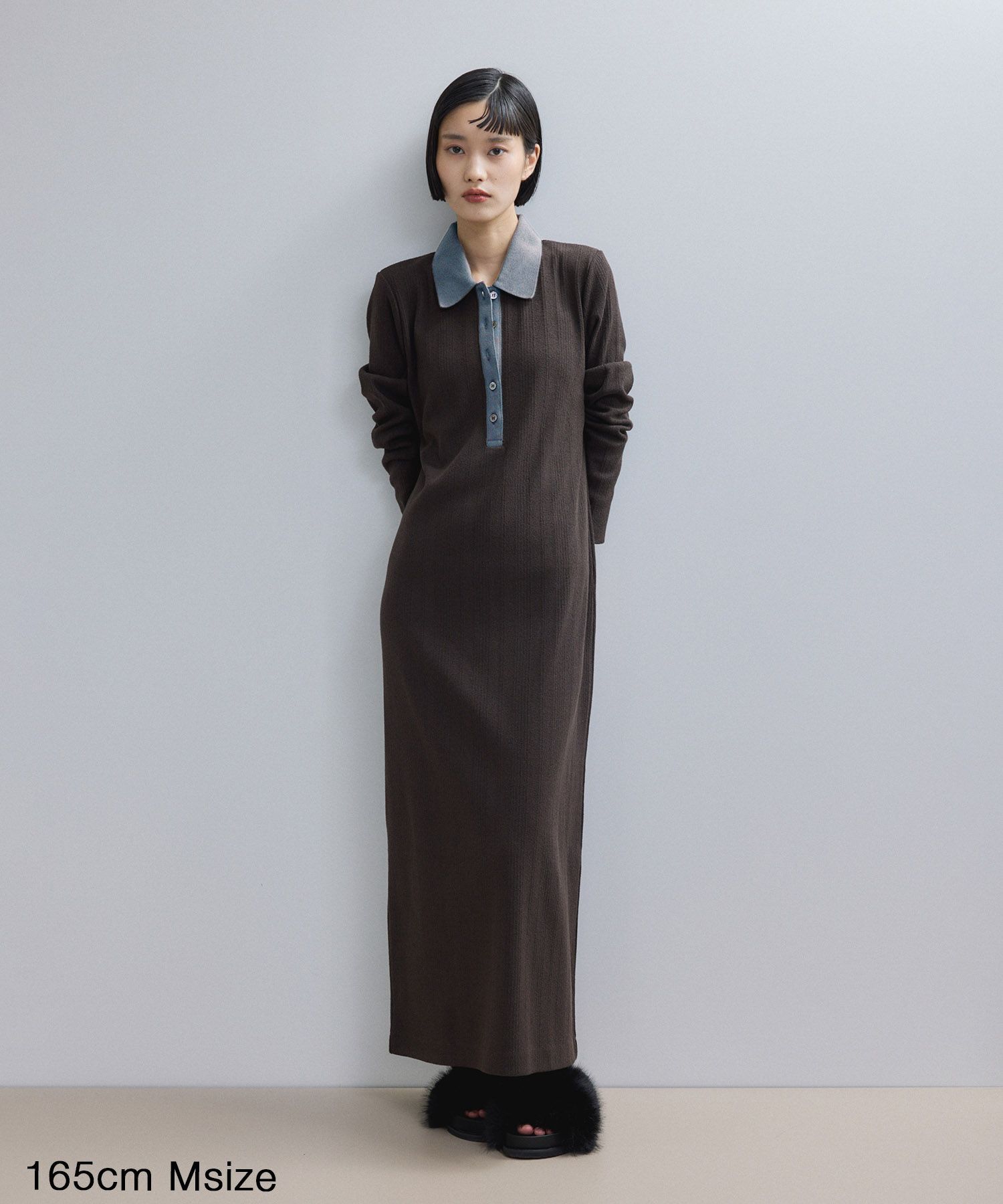 ADAM ET ROPE'「【WEB限定】・【定番人気】ポロシャツワンピース」|ワンピース|