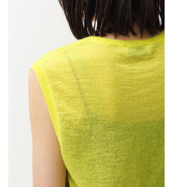 ADAM ET ROPE'「モヘアミックスセットニットカーディガン」|カーディガン|