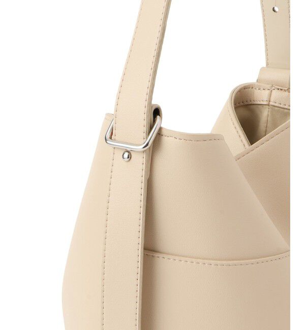 ADAM ET ROPE'「スプリットレザーワンショルダー2WAYミニバッグ」|ショルダー・メッセンジャー|