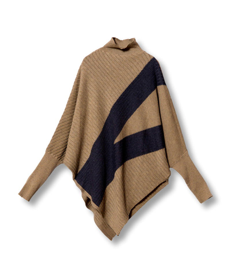  「変形ニットプルオーバー」|ニット・セーター|