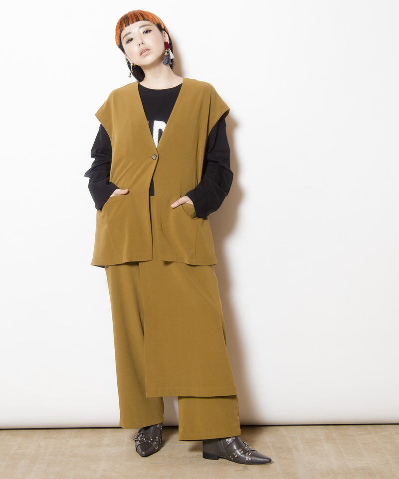  「バックタックジレ」|ベスト・ジレ|