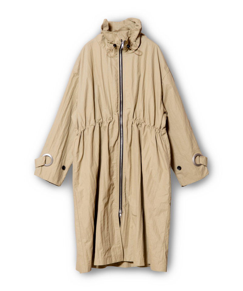  「バックフレアーライトコート」|トレンチコート|