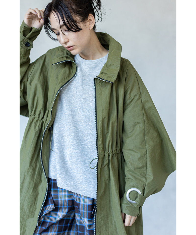  「バックフレアーライトコート」|トレンチコート|