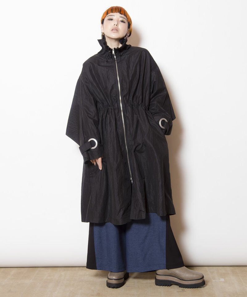  「バックフレアーライトコート」|トレンチコート|