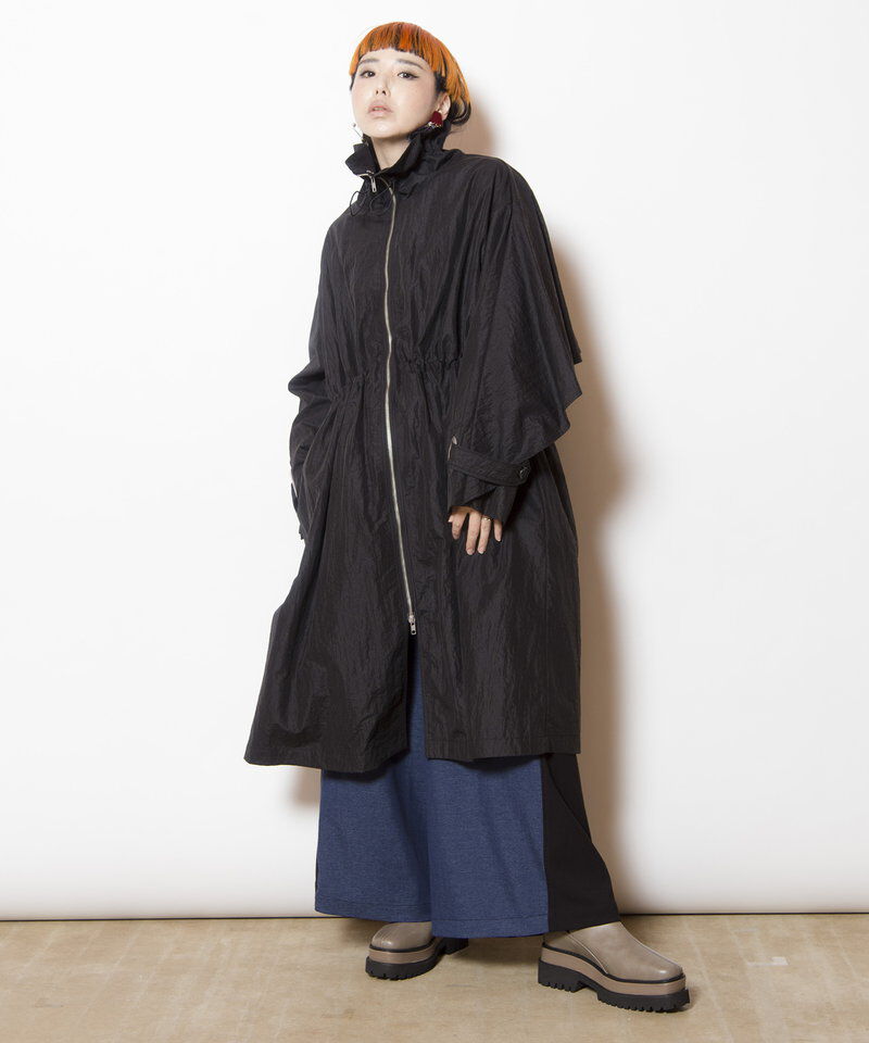  「バックフレアーライトコート」|トレンチコート|