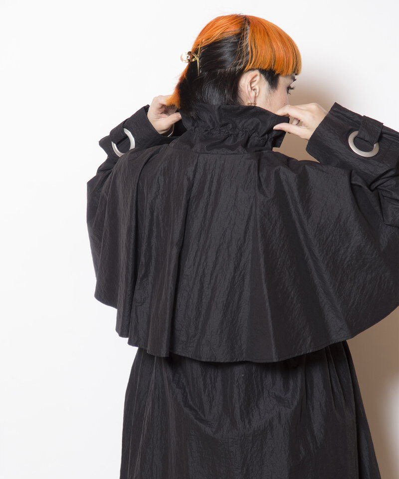  「バックフレアーライトコート」|トレンチコート|