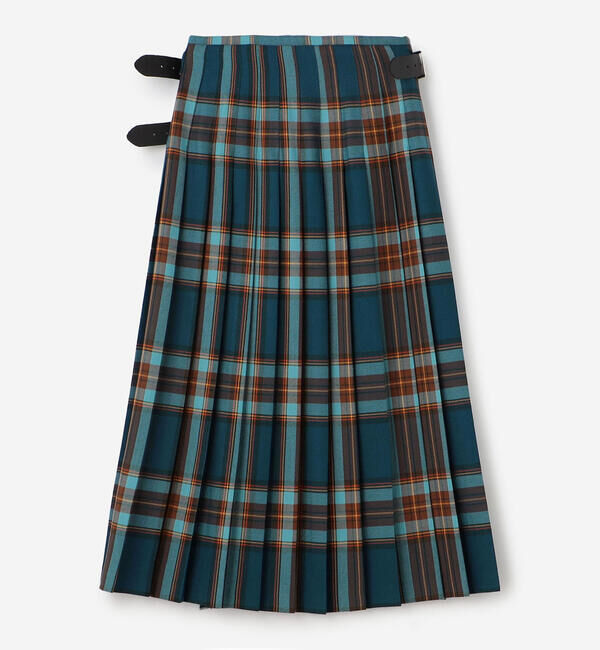 ONEIL OF DUBLIN「O'NEIL OF DUBLIN | ウーステッドウール ミドルキルトスカート WOMEN」|スカート|