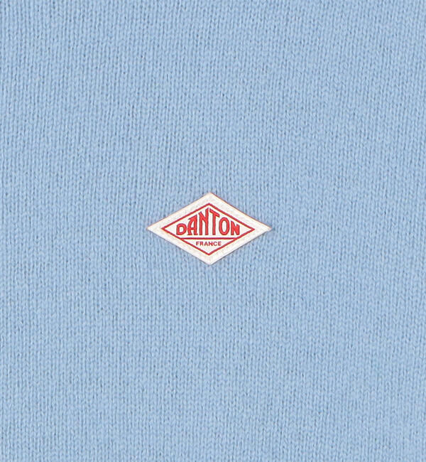 DANTON「DANTON | ラムウール クルーネックニットカーディガン WOMEN」|ニット・セーター|