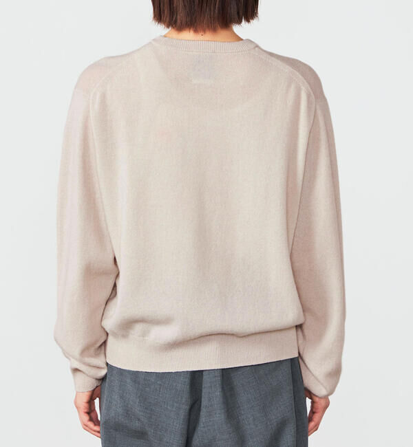 DANTON「DANTON | ラムウール クルーネックニットプルオーバー WOMEN」|ニット・セーター|