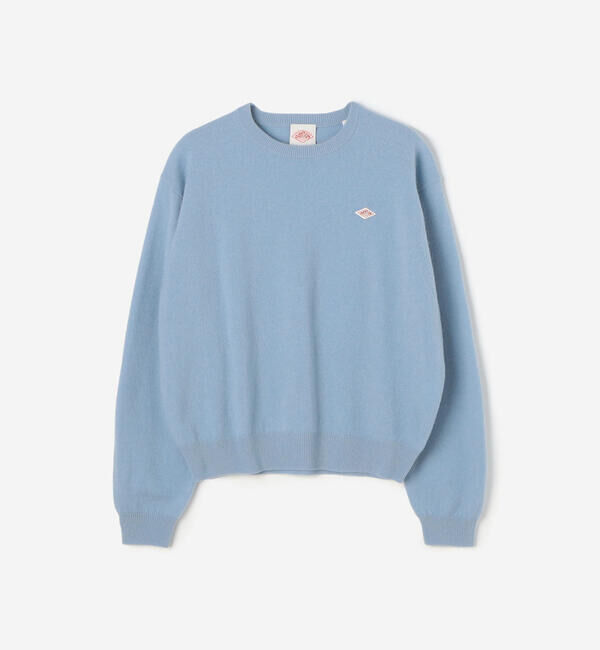 DANTON「DANTON | ラムウール クルーネックニットプルオーバー WOMEN」|ニット・セーター|