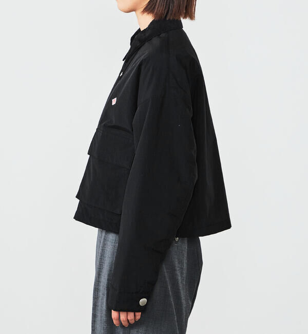  「DANTON | 中綿ナイロン ショートジャケット WOMEN」|ダウン|