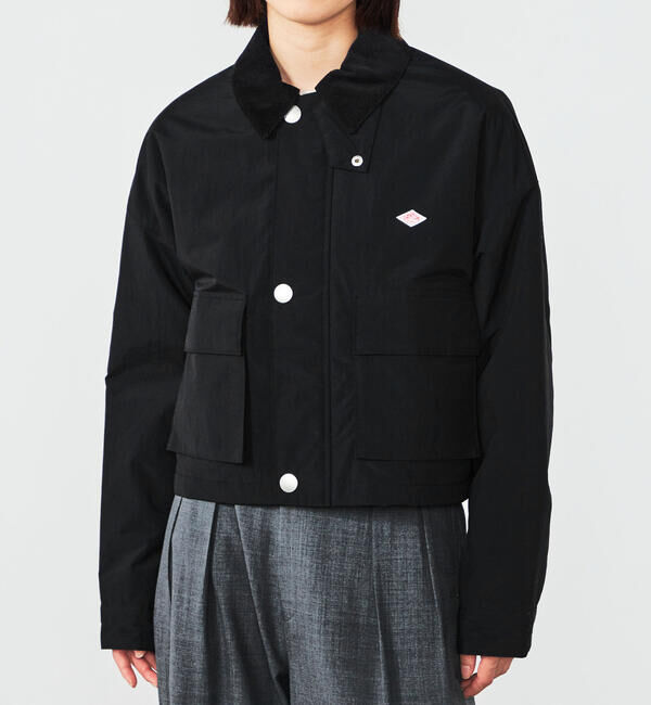  「DANTON | 中綿ナイロン ショートジャケット WOMEN」|ダウン|