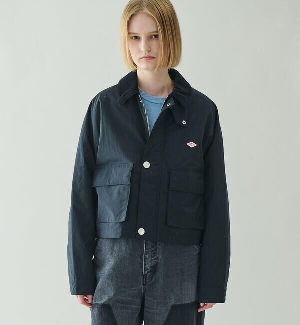  「DANTON | 中綿ナイロン ショートジャケット WOMEN」|ダウン|