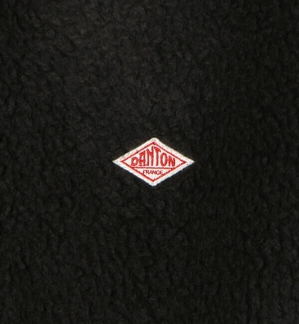 DANTON「DANTON | ダブルフェイスボア スタンドカラージャケット WOMEN」|ブルゾン・スタジャン|