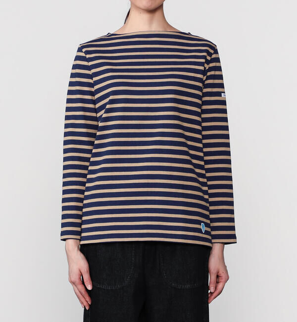 ORCIVAL「ORCIVAL | コットンロード フレンチバスクシャツ WOMEN」|Tシャツ・カットソー|