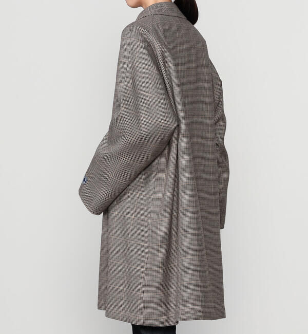 ORCIVAL「ORCIVAL | 〈別注〉ウールチェック バルマカーンコート WOMEN」|ダッフルコート|