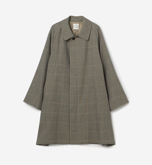 ORCIVAL「ORCIVAL | 〈別注〉ウールチェック バルマカーンコート WOMEN」|ダッフルコート|