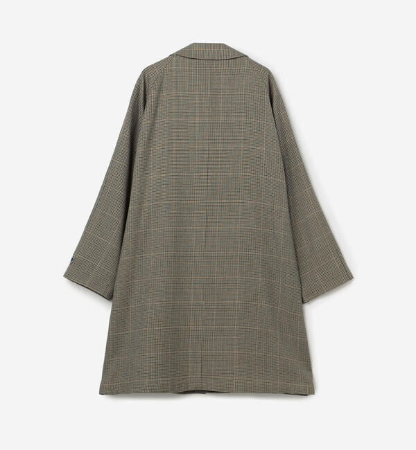 ORCIVAL「ORCIVAL | 〈別注〉ウールチェック バルマカーンコート WOMEN」|ダッフルコート|