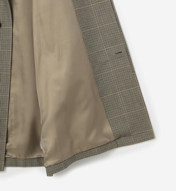 ORCIVAL「ORCIVAL | 〈別注〉ウールチェック バルマカーンコート WOMEN」|ダッフルコート|