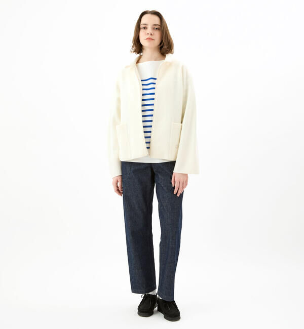 ORCIVAL「ORCIVAL | ウールジャージー スタンドジップカーディガン WOMEN」|ニット・セーター|