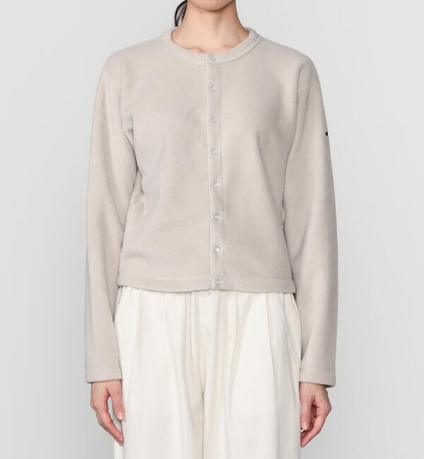 ORCIVAL「ORCIVAL | フリース クルーネックカーディガン WOMEN」|カーディガン|