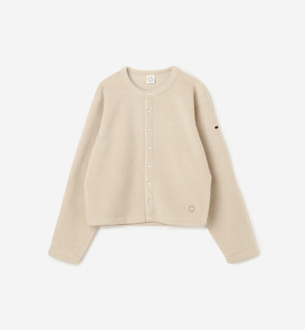 ORCIVAL「ORCIVAL | フリース クルーネックカーディガン WOMEN」|カーディガン|