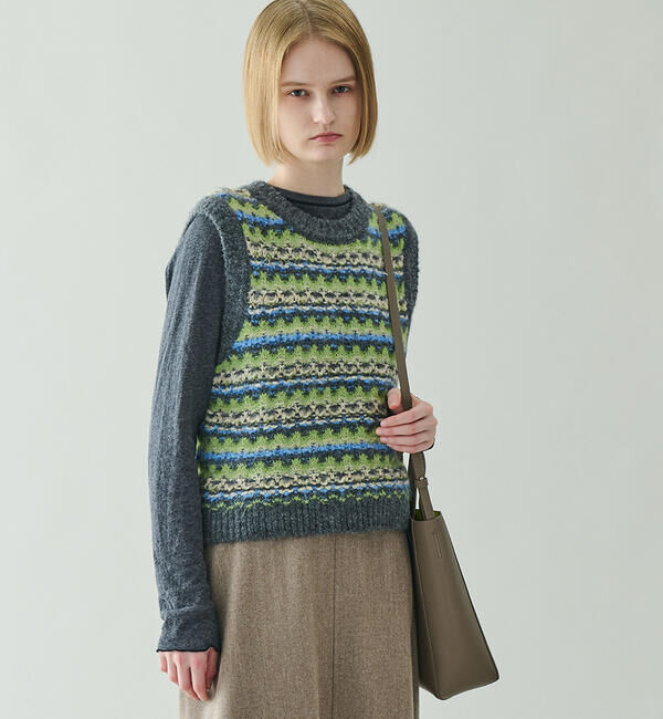 ORCIVAL「ORCIVAL | ダブルガーゼ クルーネックプルオーバー WOMEN」|Tシャツ・カットソー|