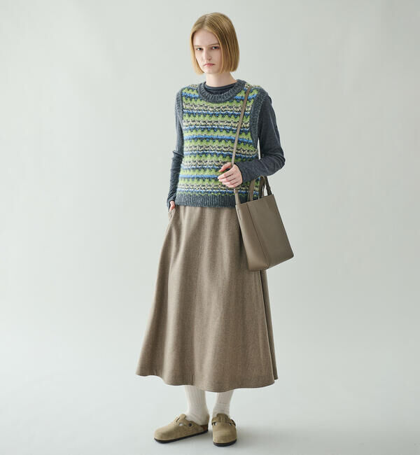 ORCIVAL「ORCIVAL | ダブルガーゼ クルーネックプルオーバー WOMEN」|Tシャツ・カットソー|