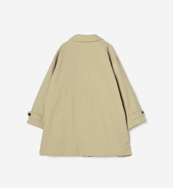 LE GLAZIK「LE GLAZIK | ナイロンツイル ショートコート WOMEN」|ダウン|