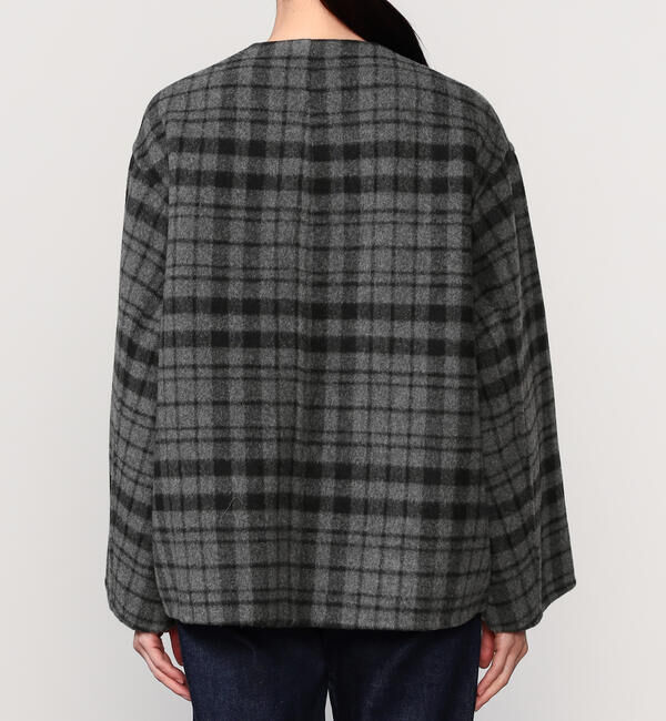 LE GLAZIK「LE GLAZIK | ウールリバー ジャケット WOMEN」|テーラードジャケット|