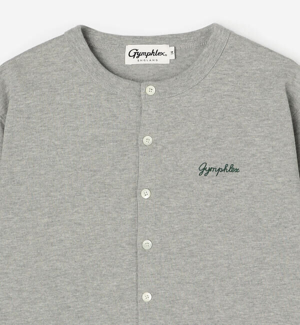 GYMPHLEX「Gymphlex | コットン 長袖ショートカーディガン WOMEN」|カーディガン|