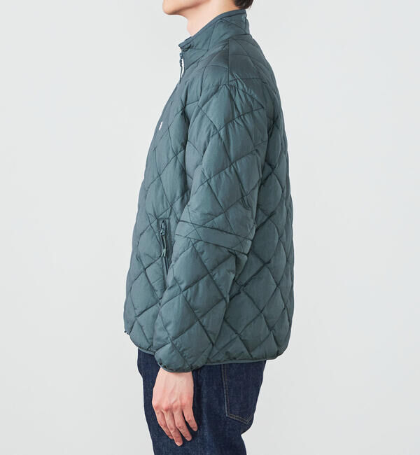 GYMPHLEX「Gymphlex | ナイロンタフタ 2WAYスタンドカラージャケット MEN」|ダウン|