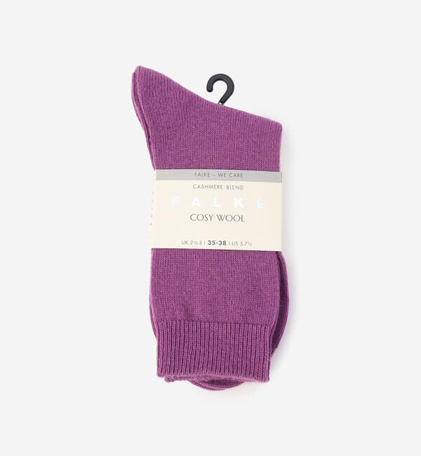FALKE 「FALKE | 47050 COSY WOOL SOCKS WOMEN」|ソックス|PURPLE系1
