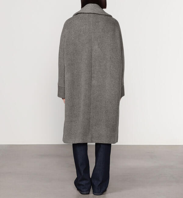  「TICCA | ウール テントコート WOMEN」|ピーコート|