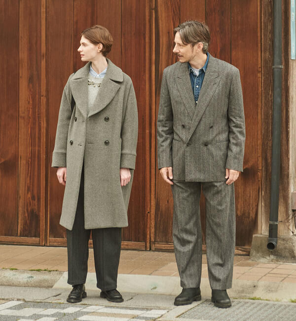  「TICCA | ウール テントコート WOMEN」|ピーコート|