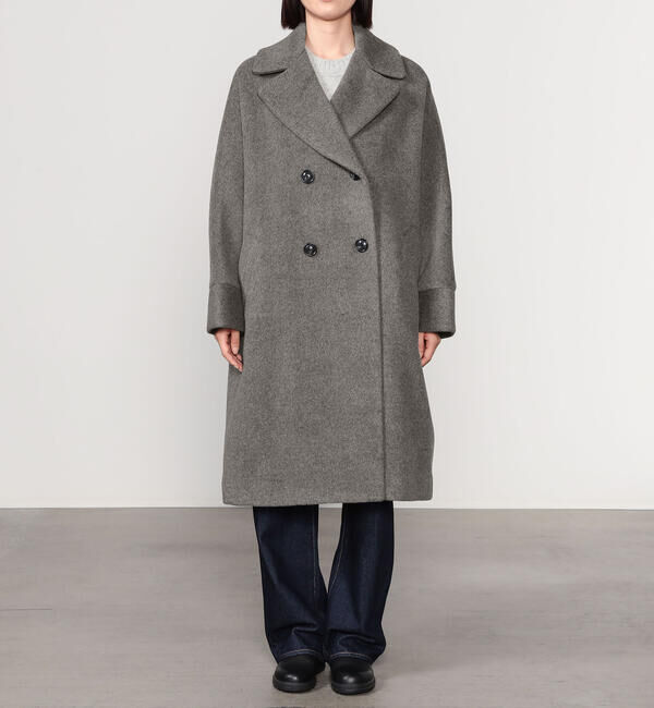  「TICCA | ウール テントコート WOMEN」|ピーコート|