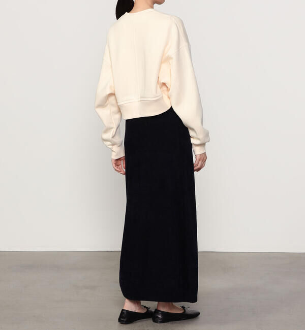  「HAVERSACK |〈別注〉スウェット ボレロカーディガン WOMEN」|カーディガン|