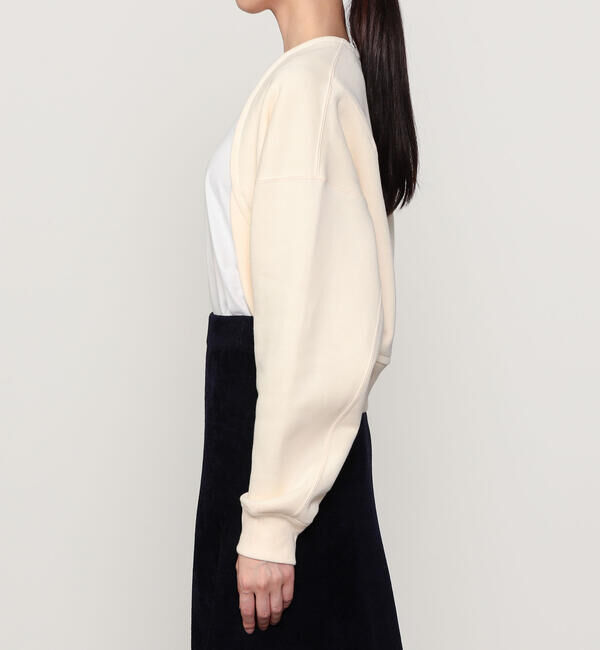  「HAVERSACK |〈別注〉スウェット ボレロカーディガン WOMEN」|カーディガン|