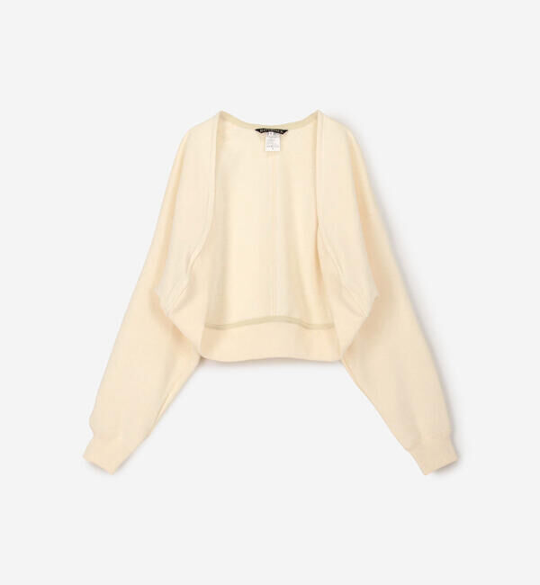  「HAVERSACK |〈別注〉スウェット ボレロカーディガン WOMEN」|カーディガン|