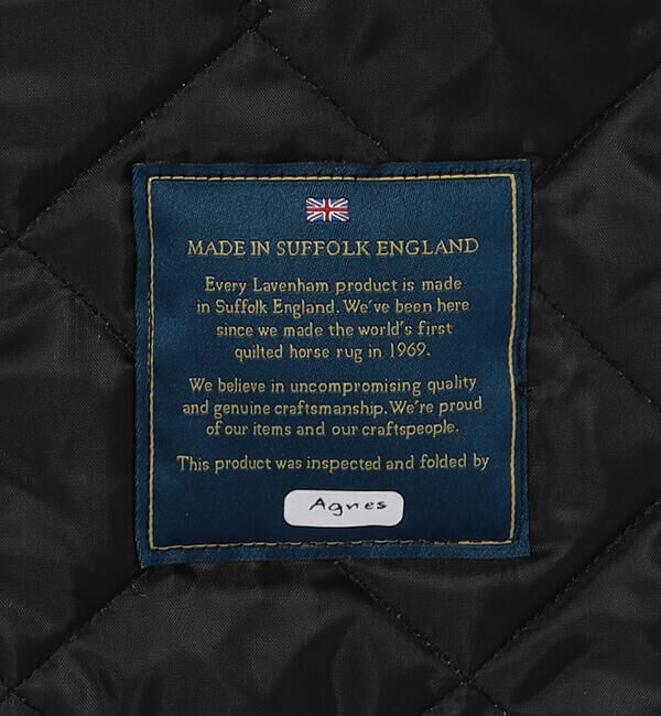  「LAVENHAM | キルティングジャケット TEYNHAM MEN」|ダウン|