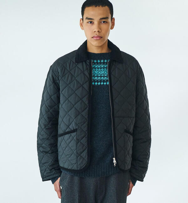  「LAVENHAM | キルティングジャケット TEYNHAM MEN」|ダウン|