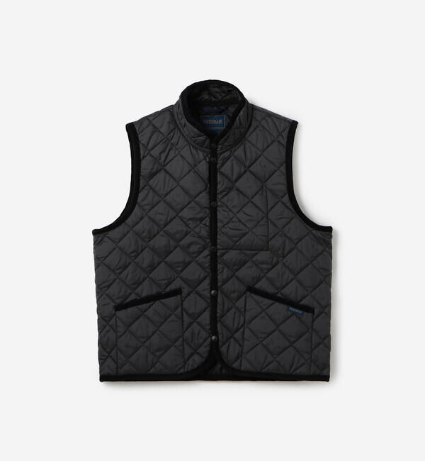 「LAVENHAM | 〈別注〉 スタンドカラー キルティングベスト MEN」|ダウンベスト・ベスト|