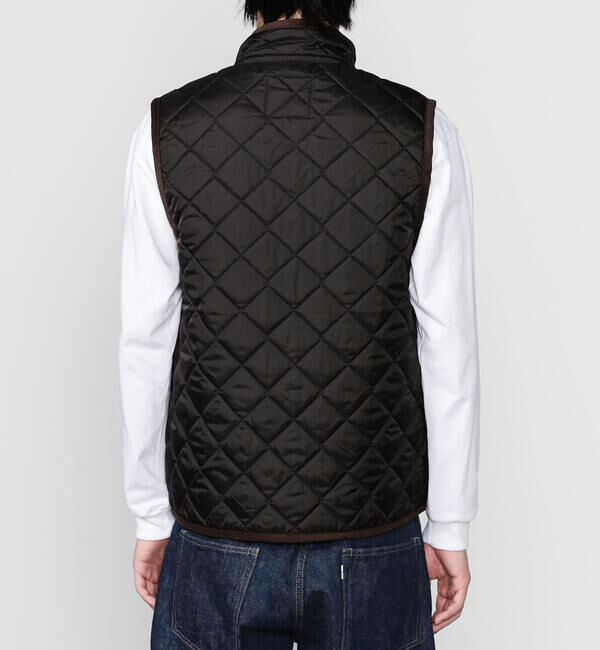  「LAVENHAM | 〈別注〉 スタンドカラー キルティングベスト MEN」|ダウンベスト・ベスト|